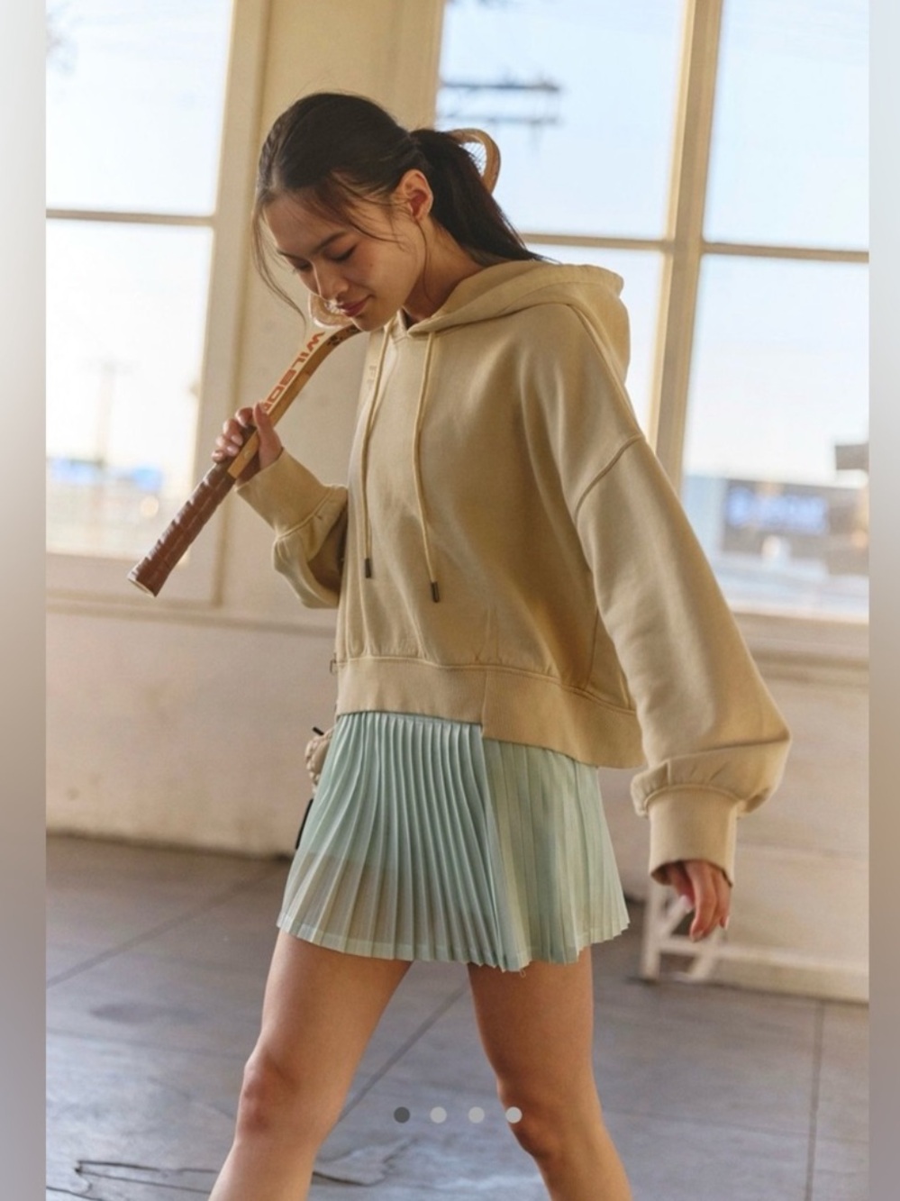 Free people movement Rally Ruffle Mini skirt XS/S